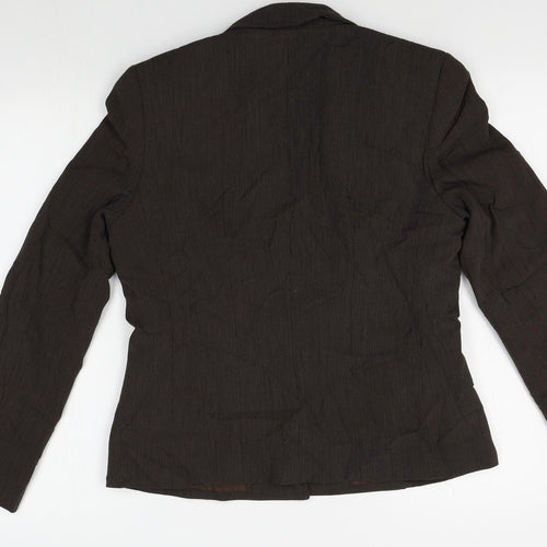 M&S Womens Brown   Jacket Blazer Size 12