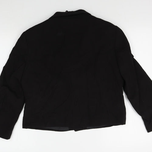 New Look Womens Black   Jacket Blazer Size 16