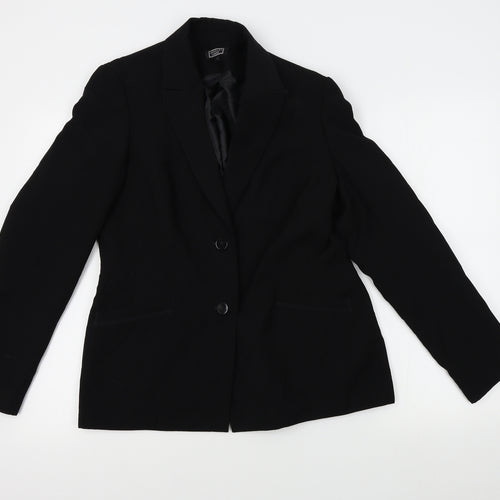 Debenhams Womens Black   Jacket Blazer Size 12