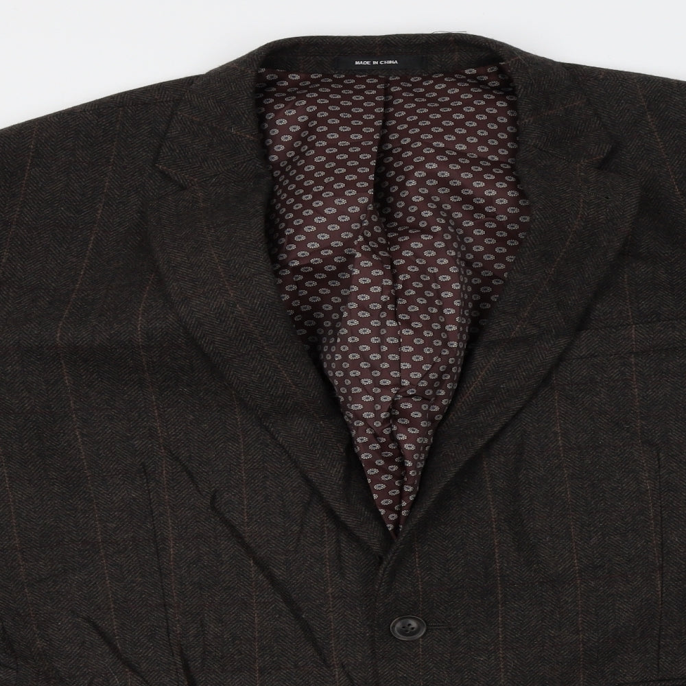 Cedar Wood State Mens Brown   Jacket Blazer Size L