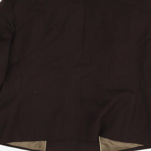 Debenhams Womens Brown   Jacket Blazer Size 16