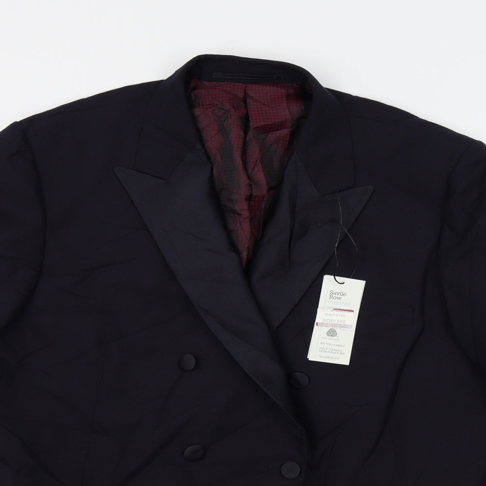 M&S Mens Blue   Jacket Blazer