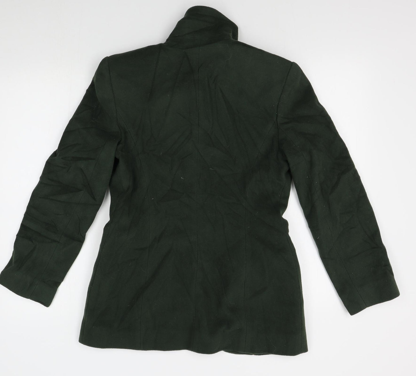 Hobbs Womens Green   Overcoat Coat Size 10