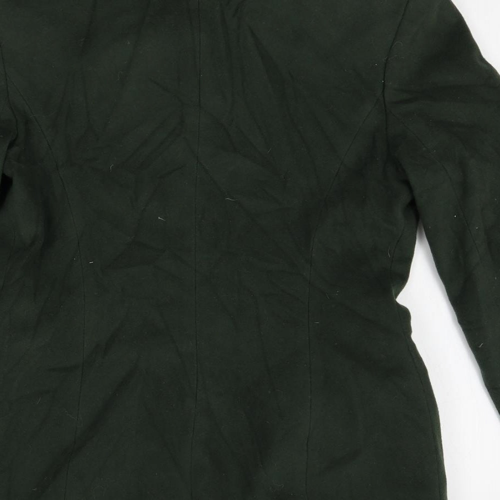 Hobbs Womens Green   Overcoat Coat Size 10