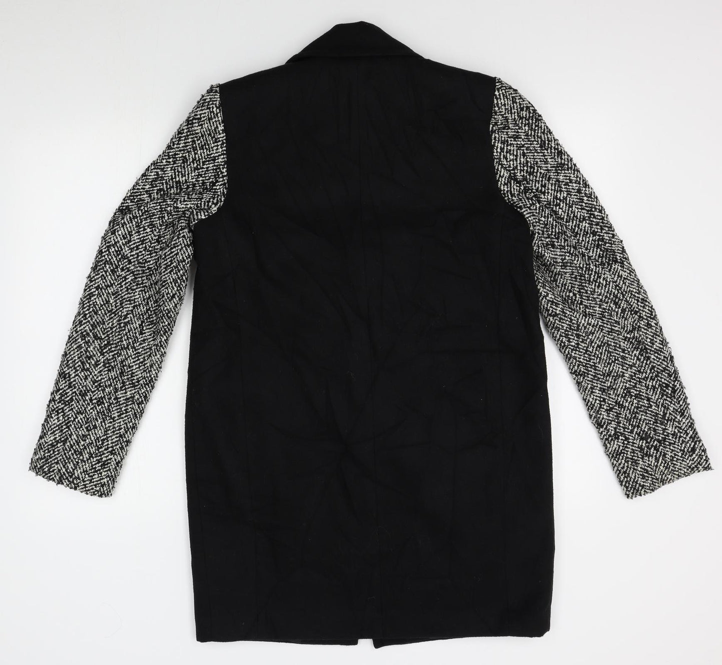 Atmosphere Womens Black   Overcoat Coat Size 10