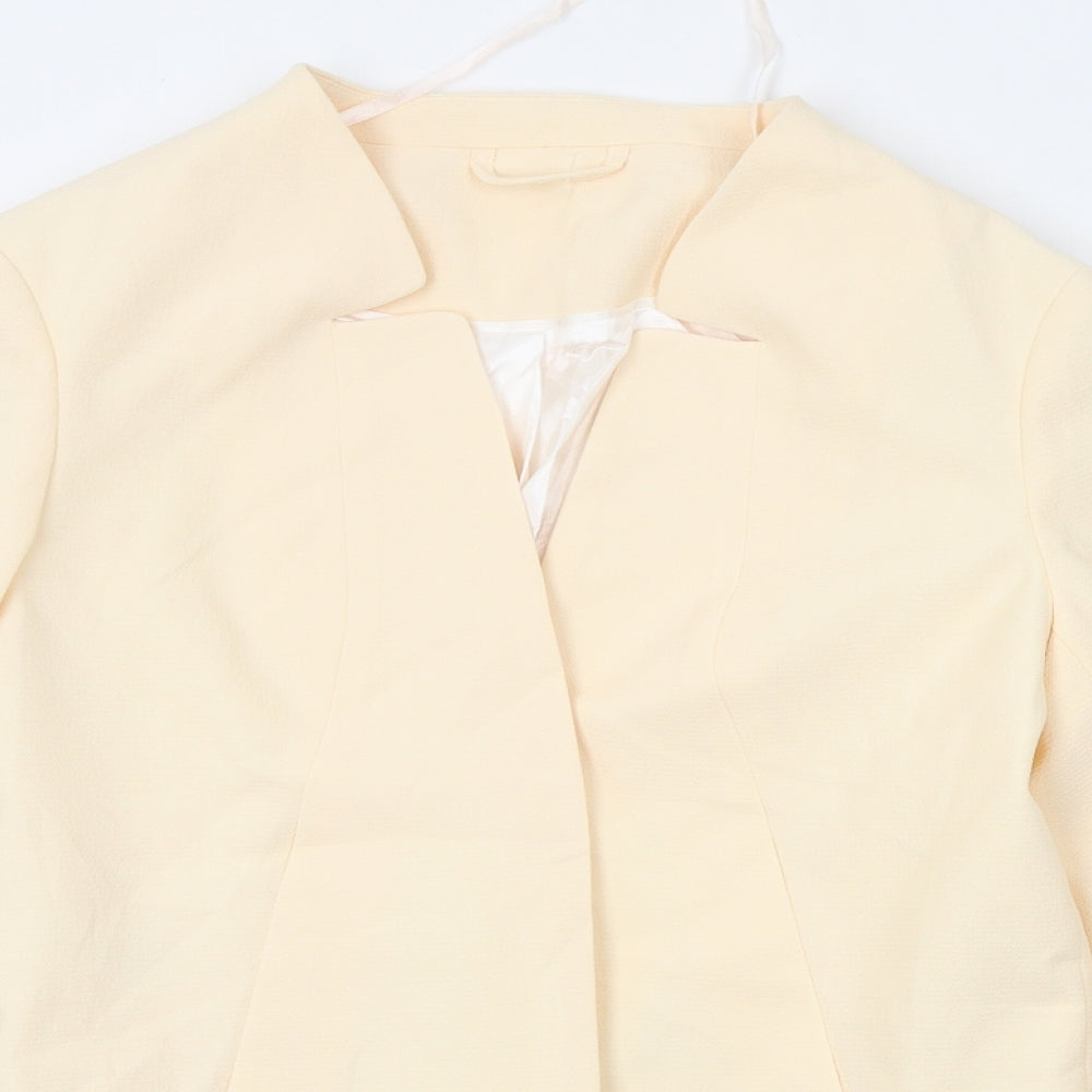 F&F Womens Beige   Jacket Blazer Size 8