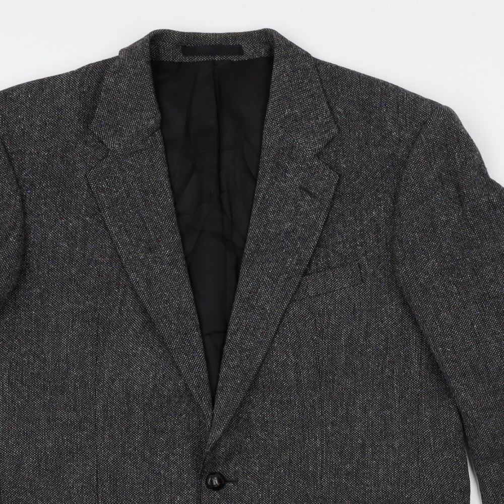 M&S Mens Grey   Jacket Blazer   - heavyweight