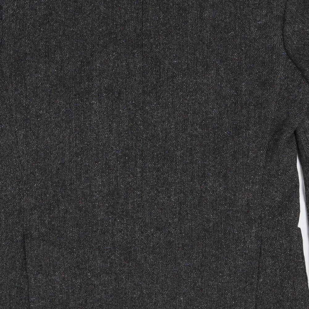 M&S Mens Grey   Jacket Blazer   - heavyweight