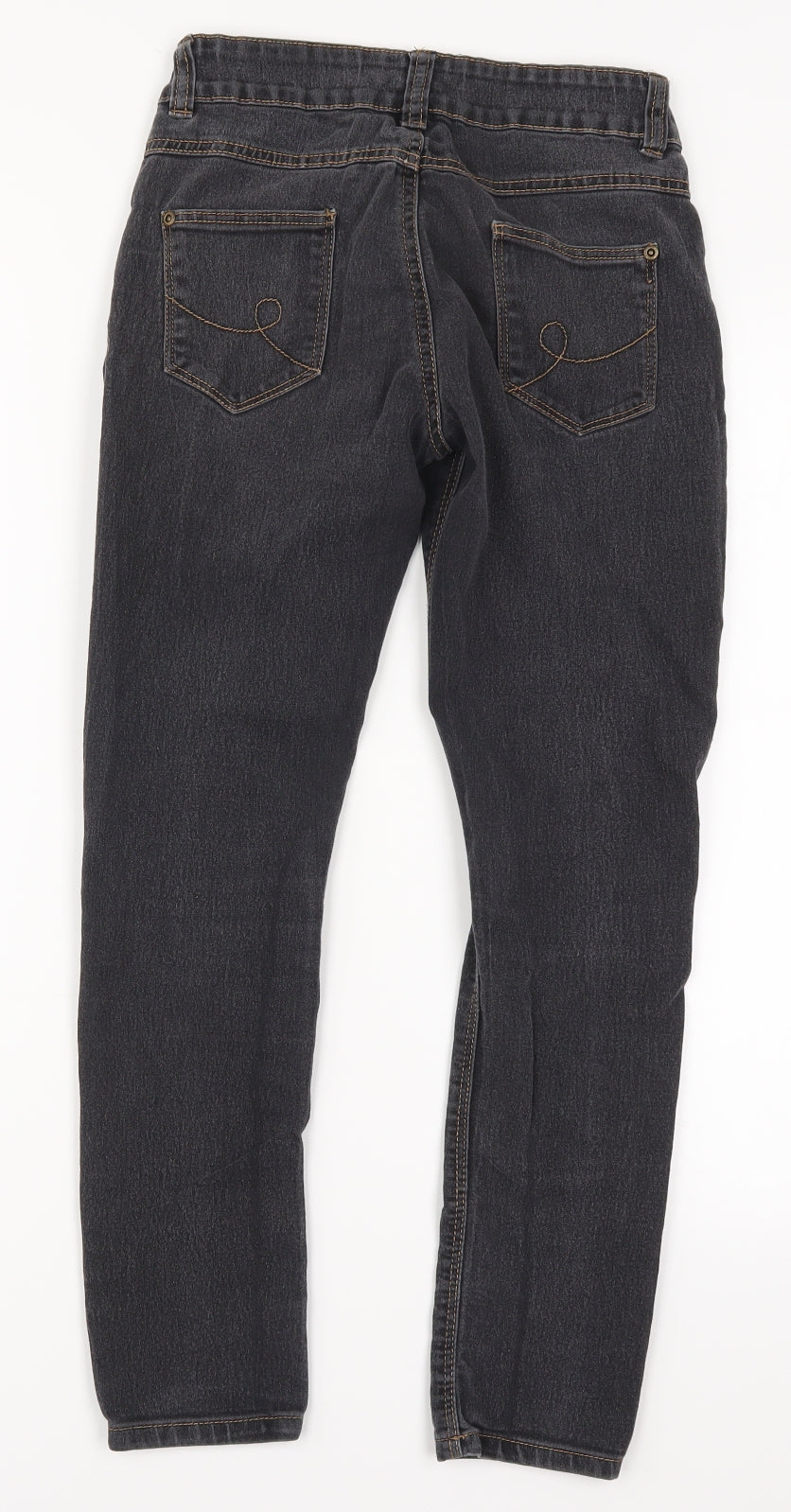 Denim Co Boys Grey  Denim Straight Jeans Size 11-12 Years