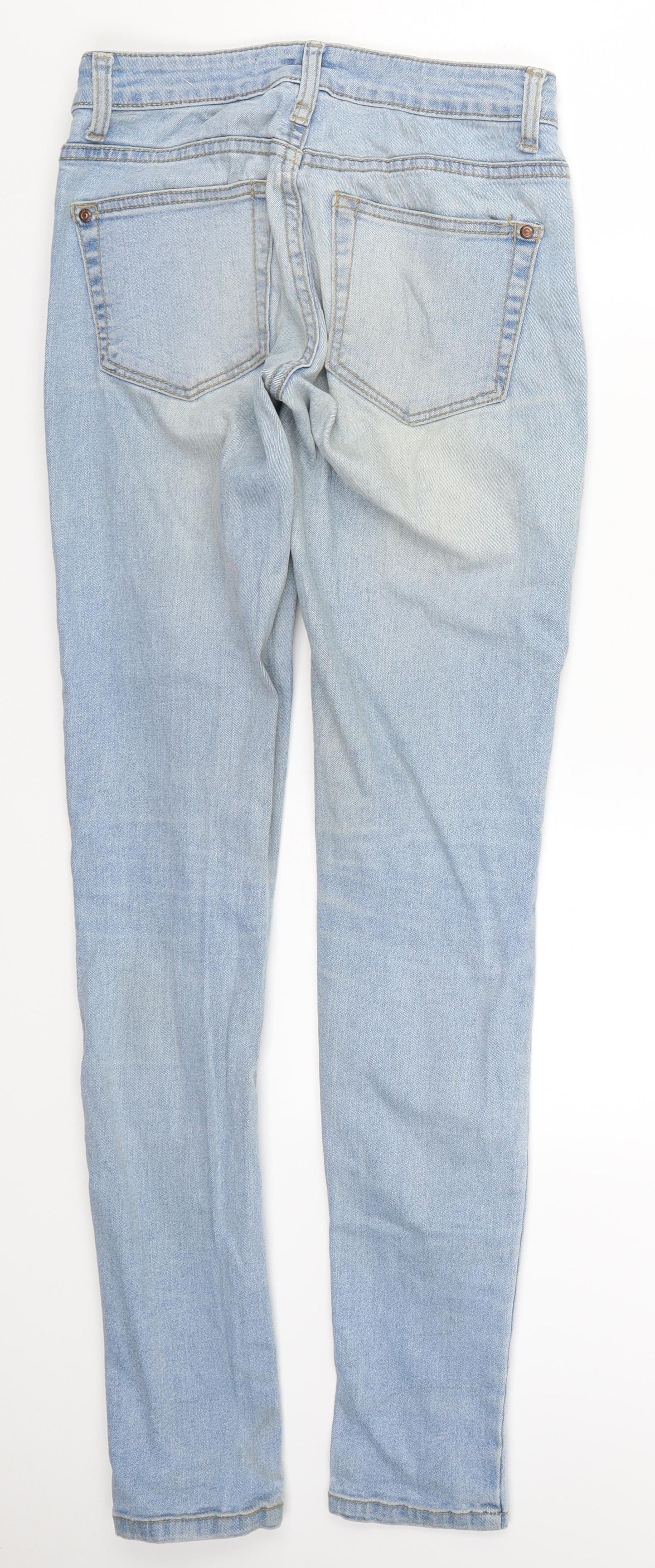 C Denim Womens Blue  Denim Skinny Jeans Size 6 L32 in