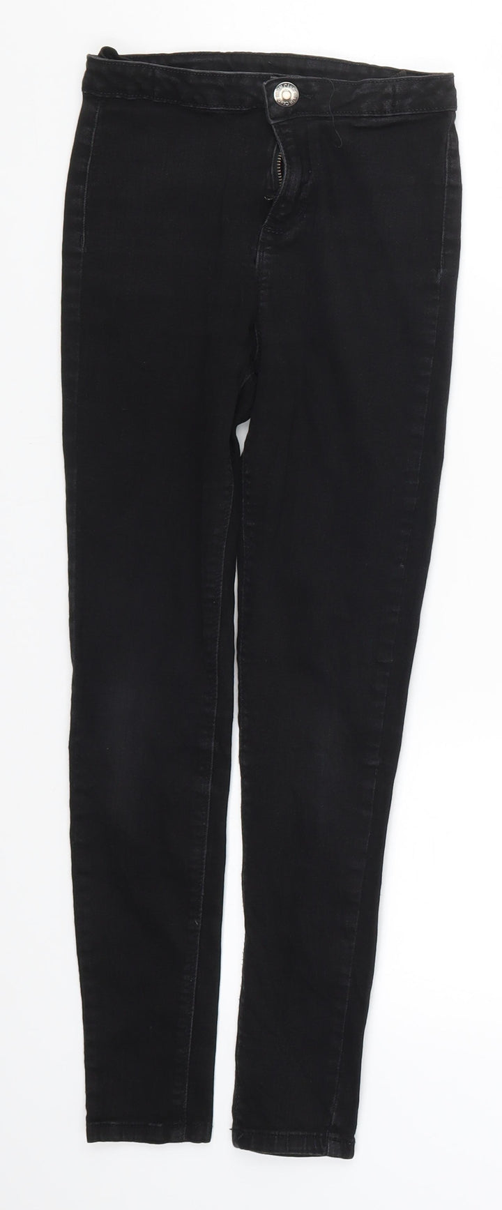 Candy Couture Girls Black  Denim Skinny Jeans Size 12 Years