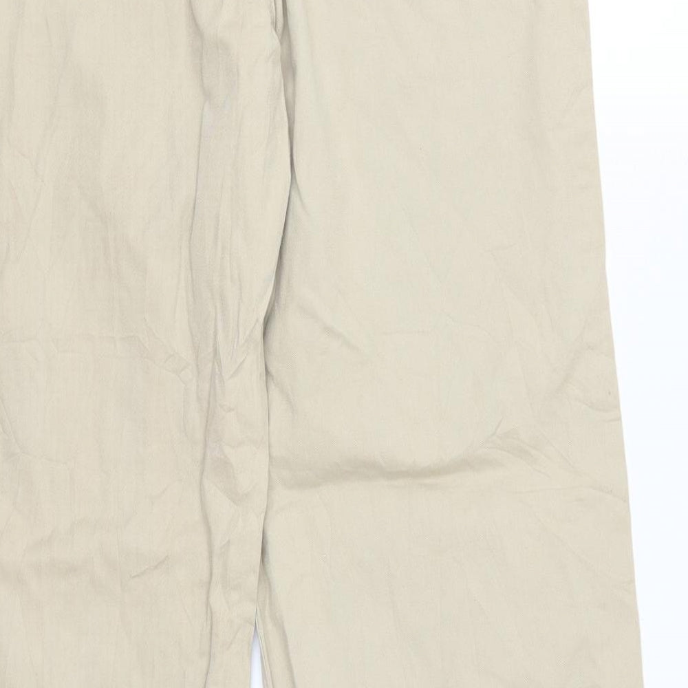 New Look Womens Beige   Trousers  Size 16 L30 in