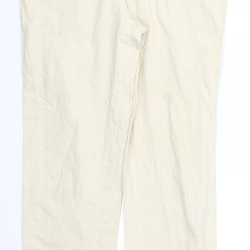 BPC Womens Beige   Chino Trousers Size 32 in L28 in