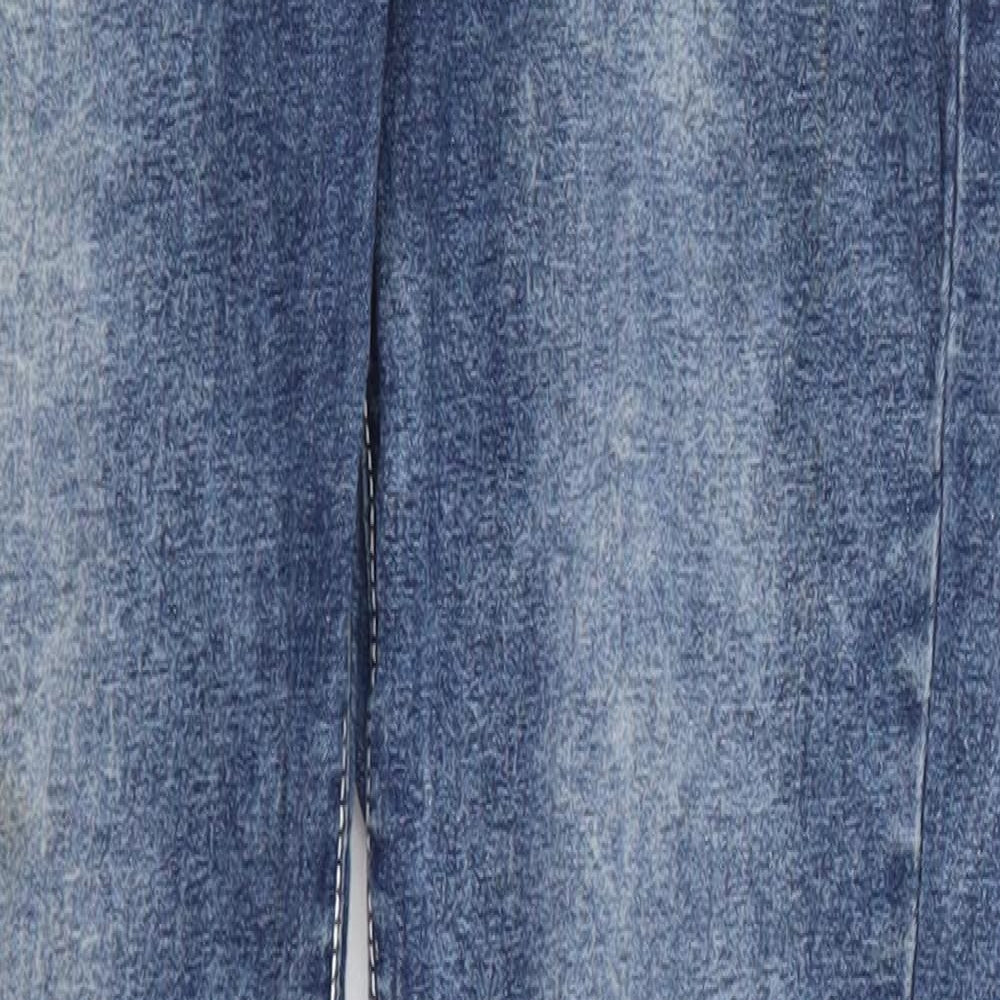 Preworn Womens Blue  Denim Skinny Jeans Size 30 in L29 in