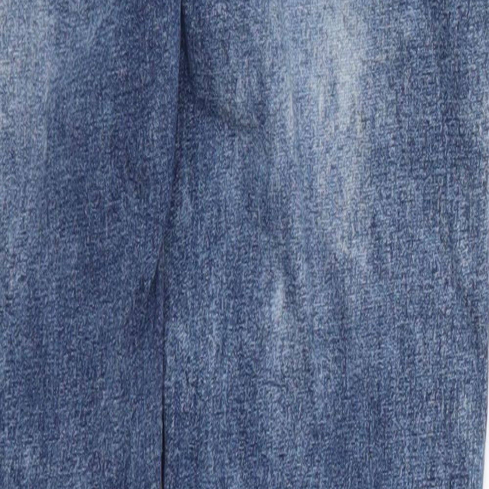 Preworn Womens Blue  Denim Skinny Jeans Size 30 in L29 in