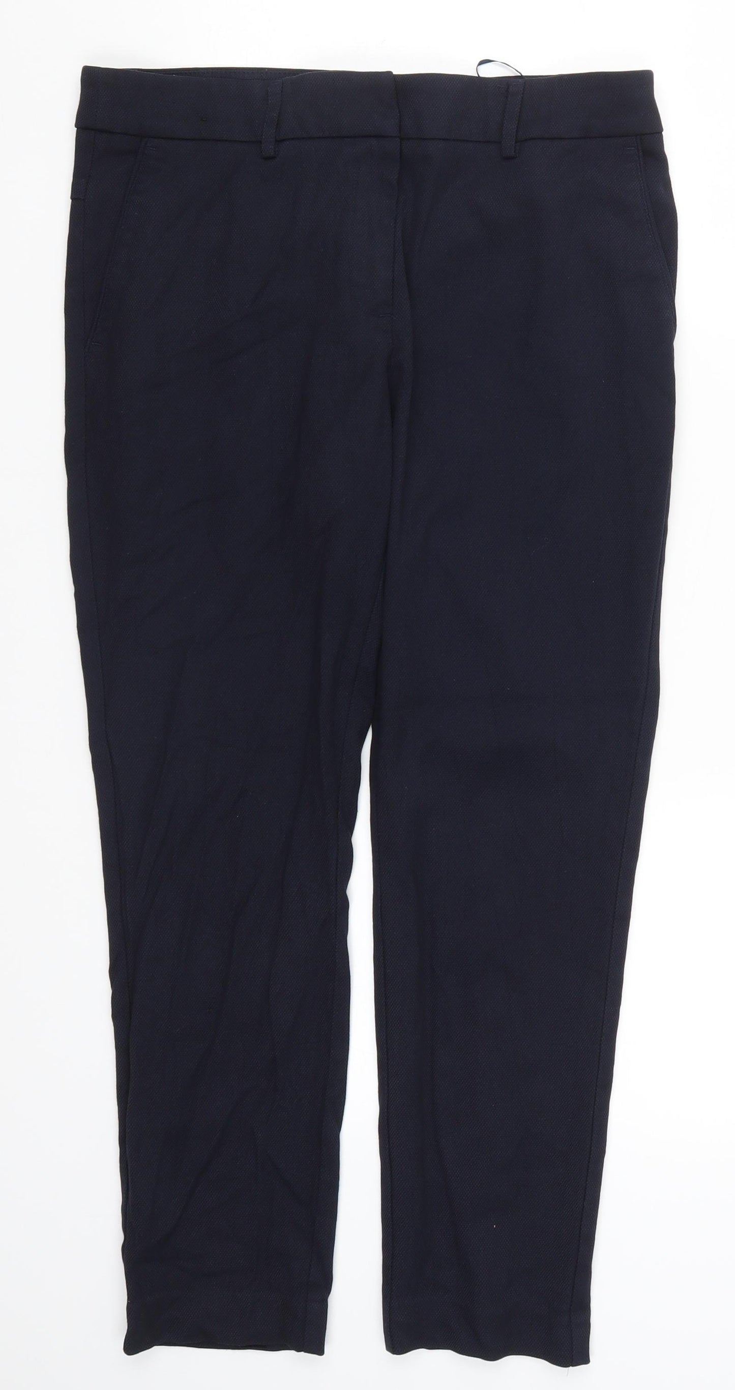 NEXT Womens Blue   Trousers  Size 10 L25 in