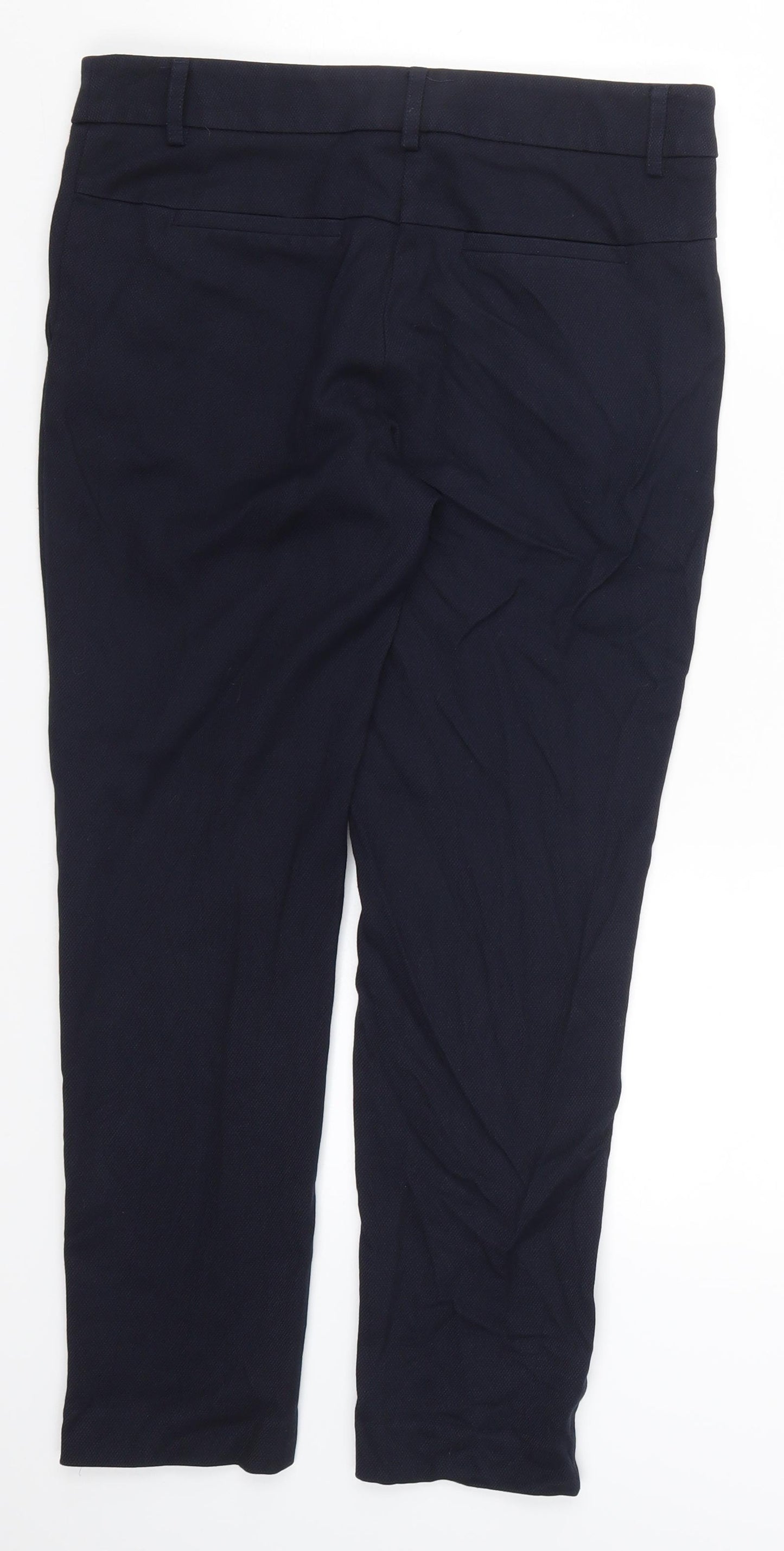 NEXT Womens Blue   Trousers  Size 10 L25 in