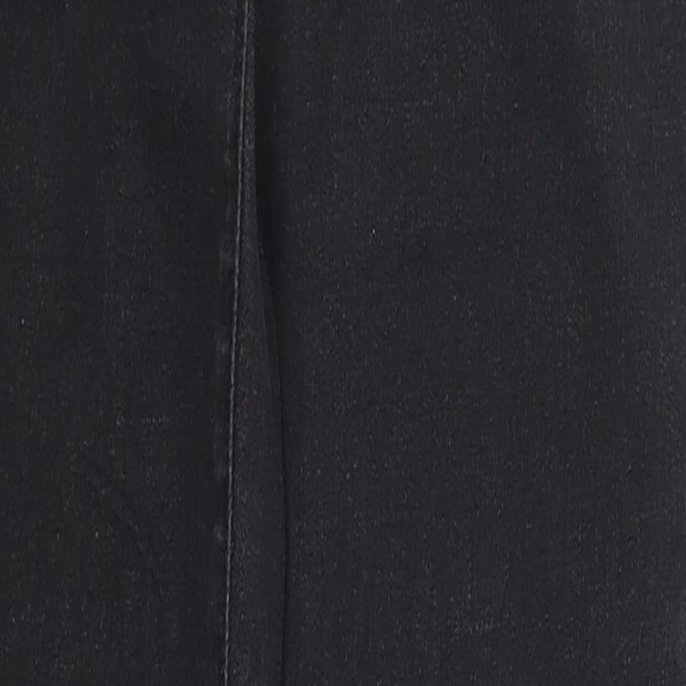 Max Mara Womens Black  Denim Skinny Jeans Size 8 L29 in