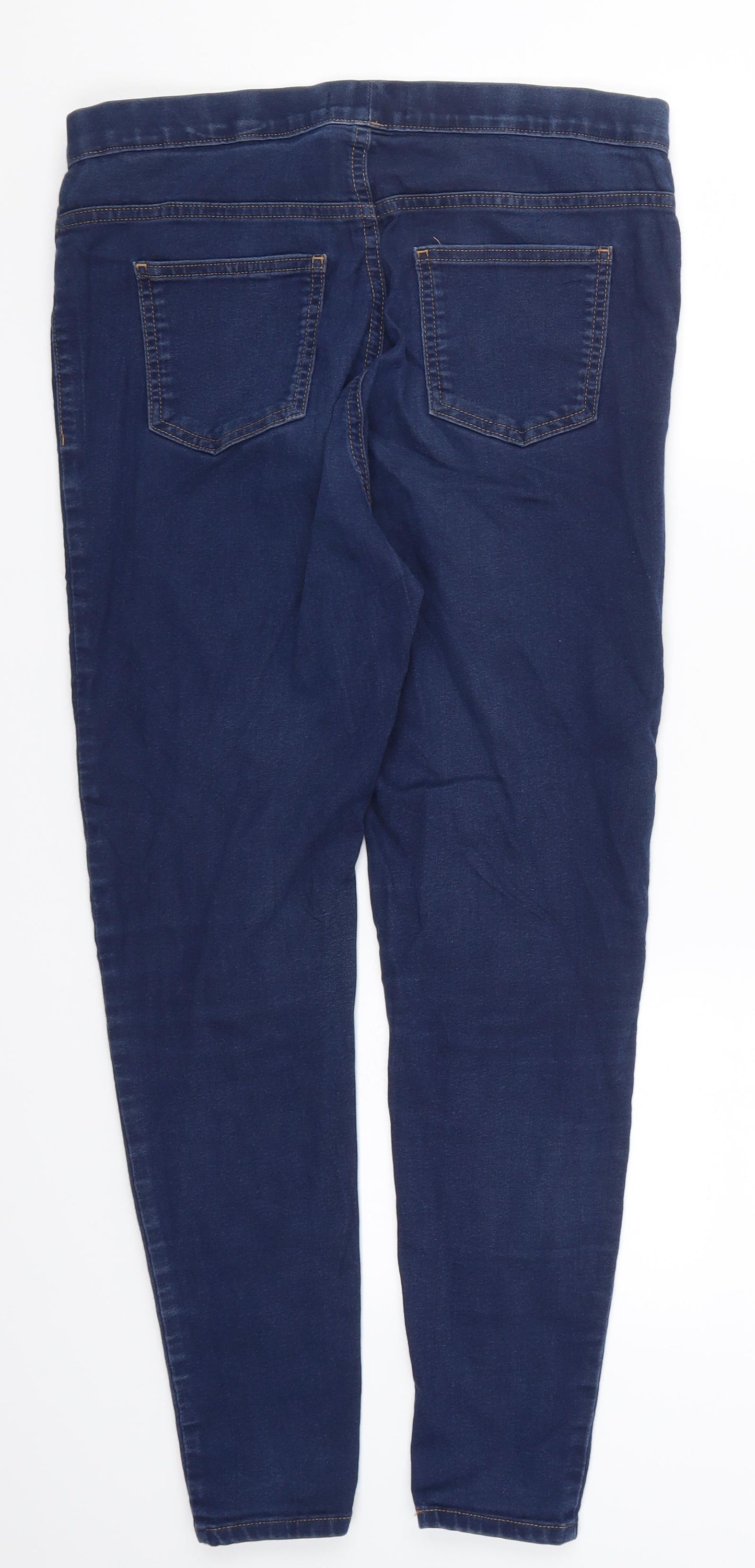 Marks and Spencer Womens Blue  Denim Jegging Jeans Size 14 L26.5 in