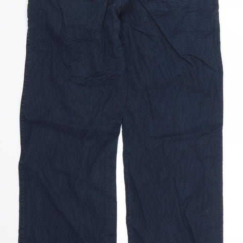 Fat Face Womens Blue   Trousers  Size 10 L31 in