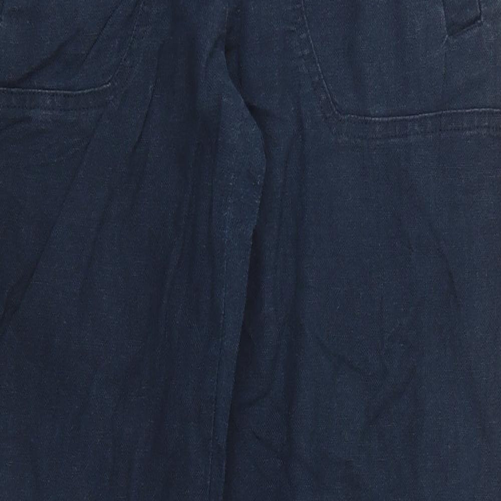 Fat Face Womens Blue   Trousers  Size 10 L31 in