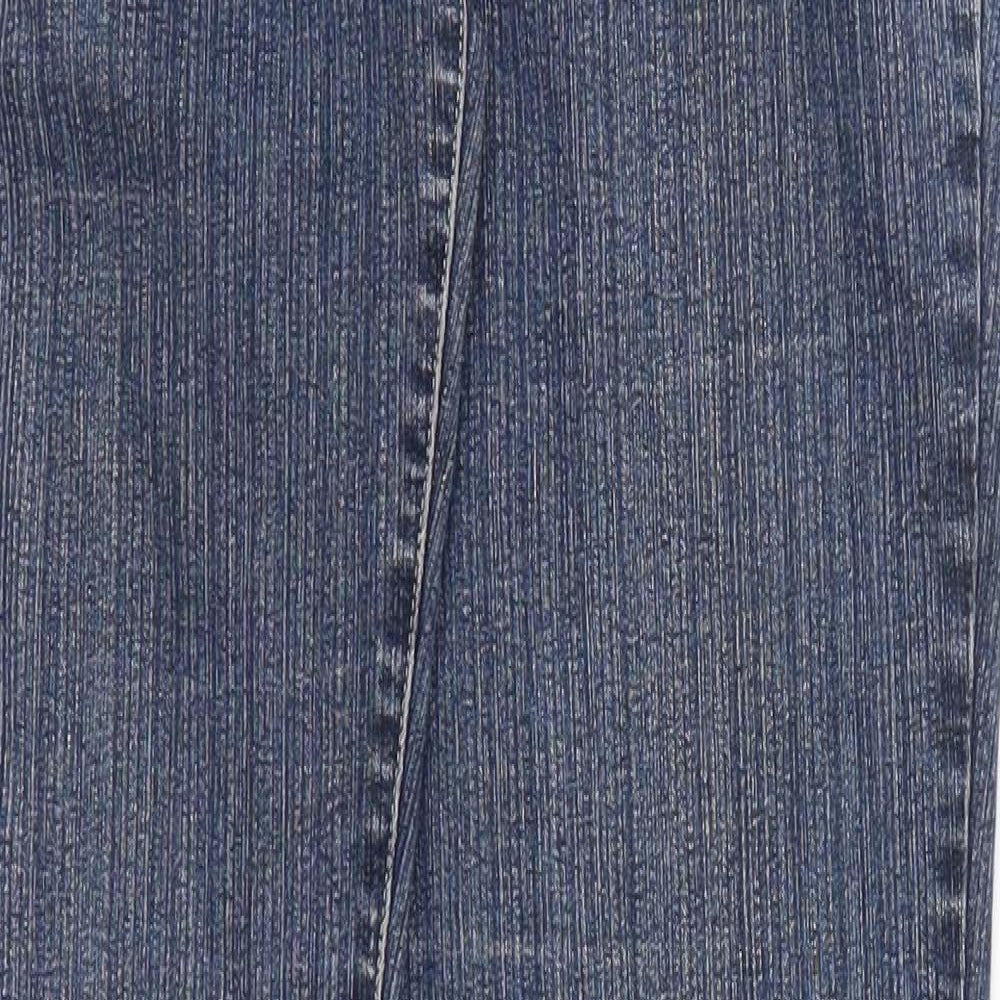Miss Valesi Womens Blue  Denim Bootcut Jeans Size 12 L30 in