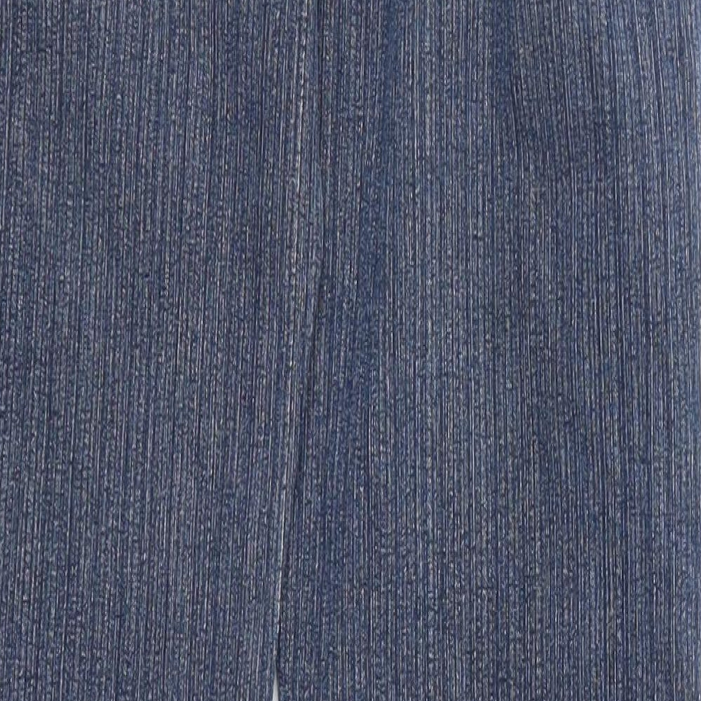 Miss Valesi Womens Blue  Denim Bootcut Jeans Size 12 L30 in