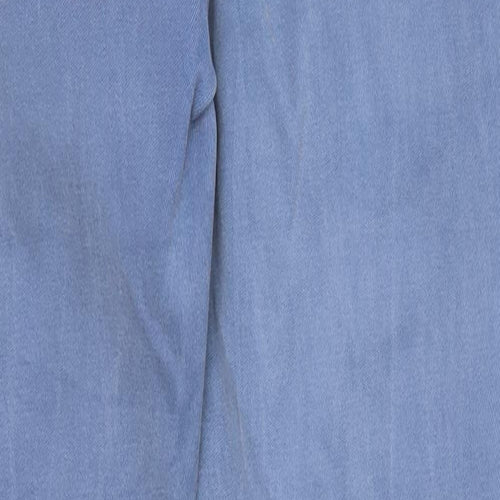 Topshop Womens Blue  Denim Skinny Jeans Size 28 in L28 in