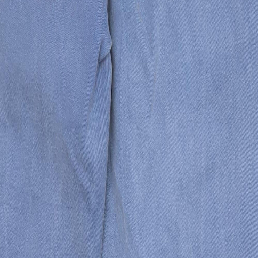 Topshop Womens Blue  Denim Skinny Jeans Size 28 in L28 in