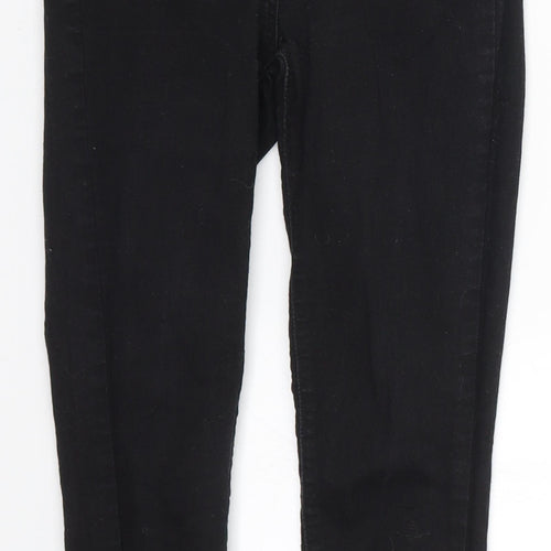 COLLUSION Womens Black  Denim Skinny Jeans Size 25 in L25 in
