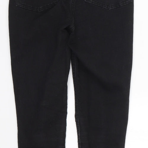 COLLUSION Womens Black  Denim Skinny Jeans Size 25 in L25 in