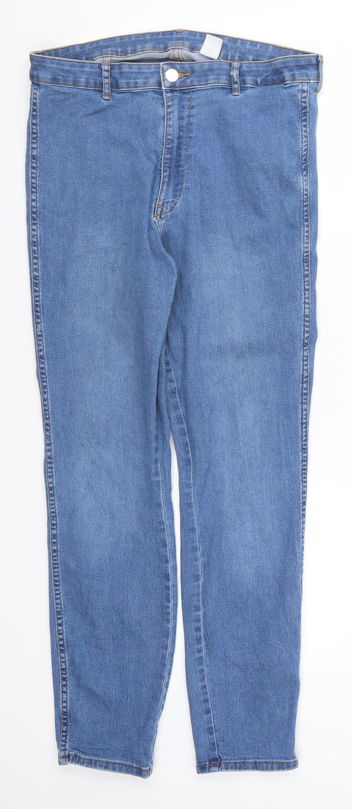H&M Womens Blue Denim Skinny Jeans Size 33 in L30 in