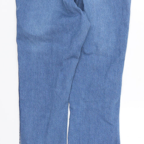 H&M Womens Blue  Denim Skinny Jeans Size 33 in L30 in
