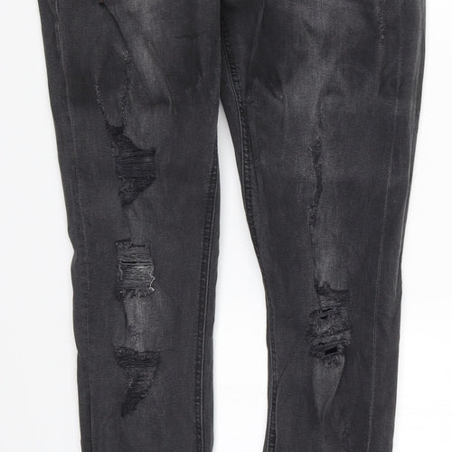Denim Co Womens Grey  Denim Skinny Jeans Size 10 L29 in