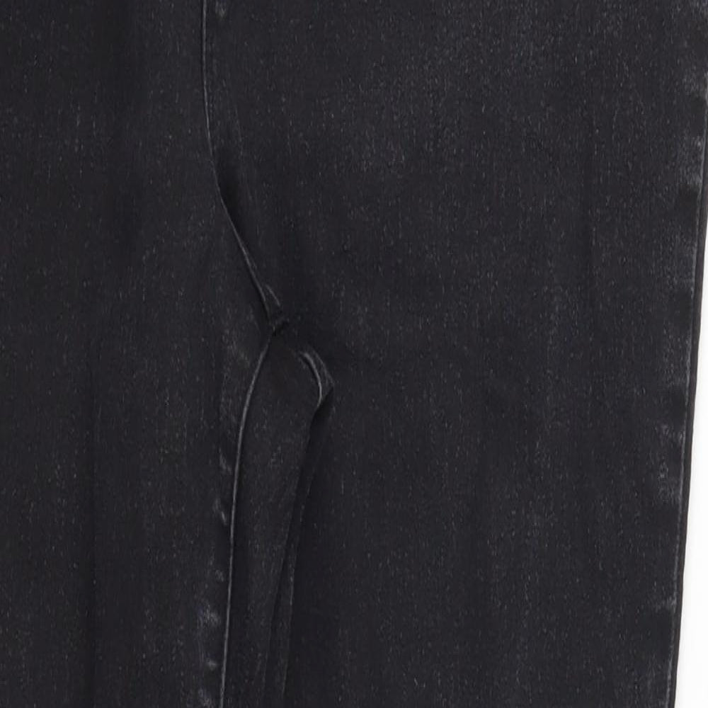 George Womens Grey  Denim Jegging Jeans Size 16 L27 in