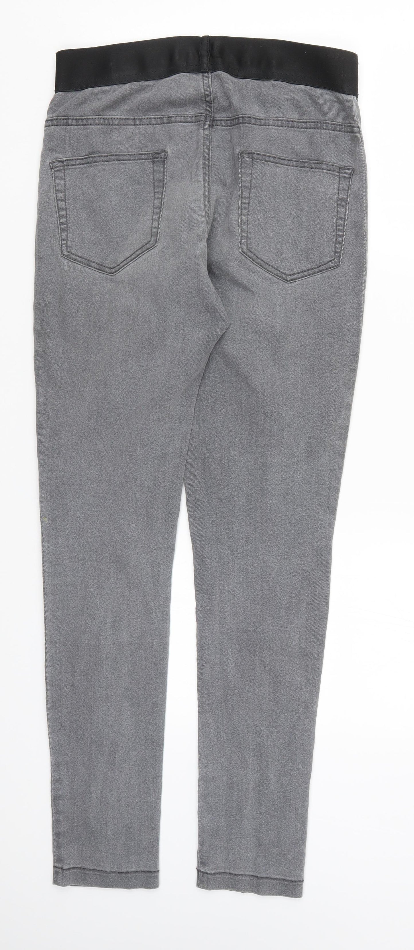 Marks and Spencer Womens Grey  Denim Jegging Jeans Size 30 in L29 in