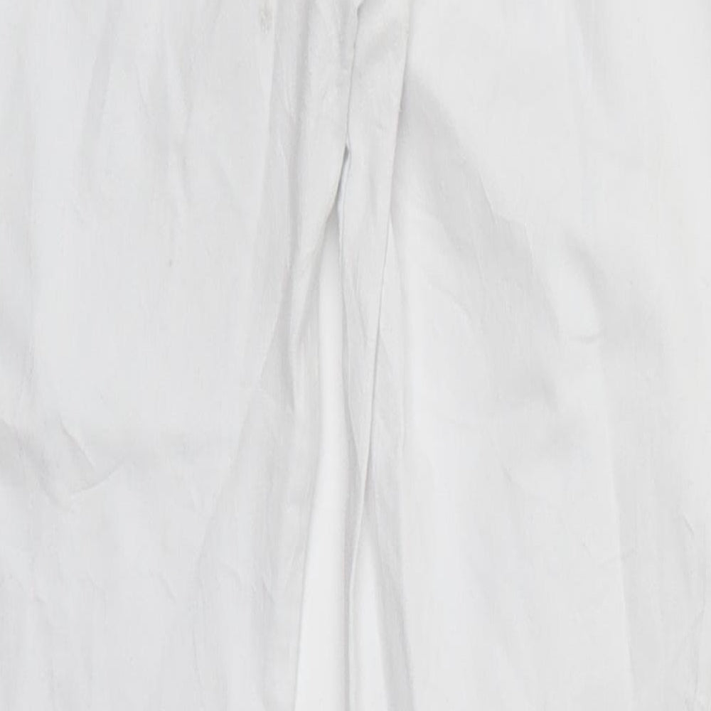 Denim Co Womens White  Denim Jegging Jeans Size 14 L28.5 in