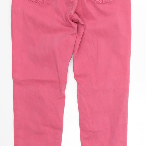 Sud Express Womens Pink   Cropped Jeans Size 10 L23 in