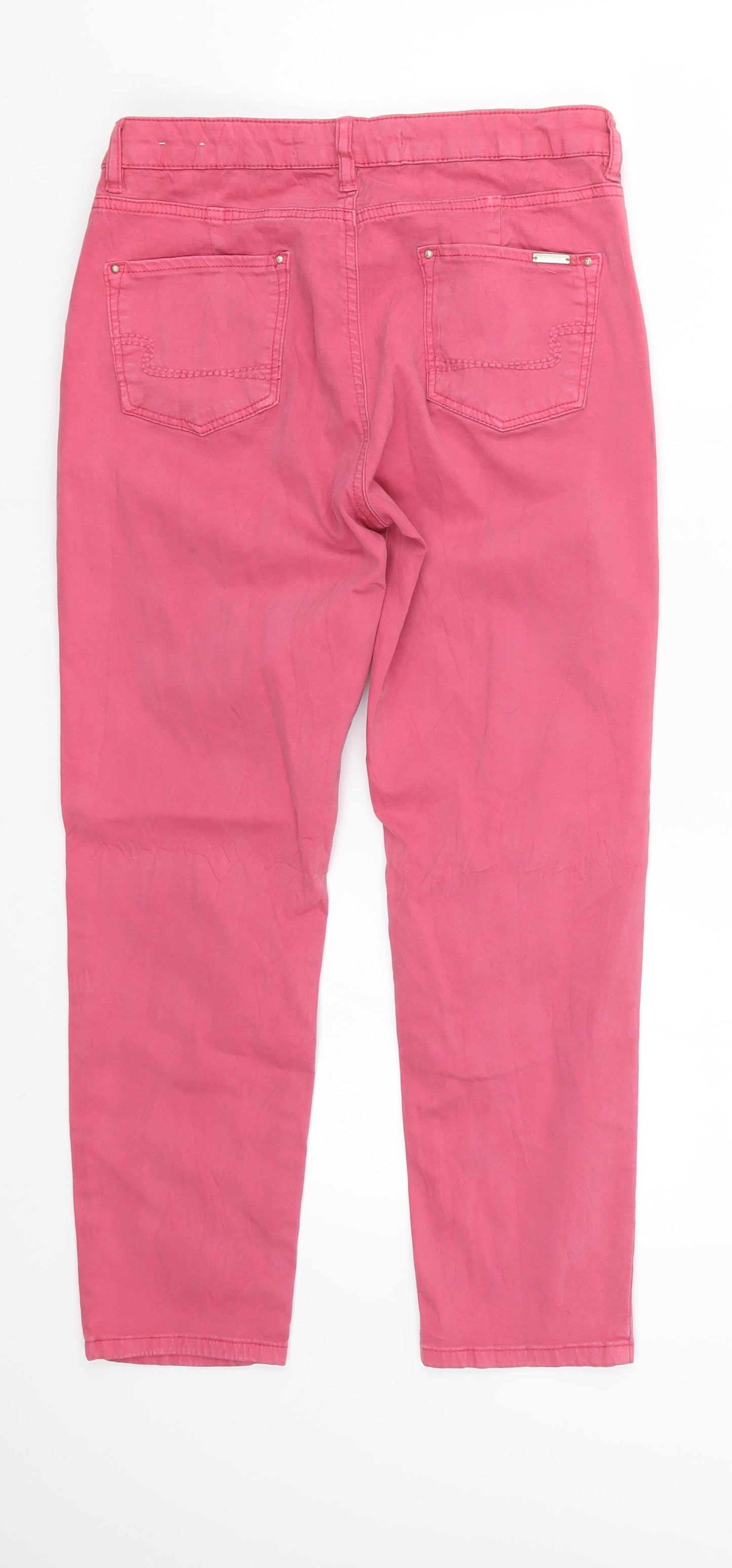 Sud Express Womens Pink   Cropped Jeans Size 10 L23 in