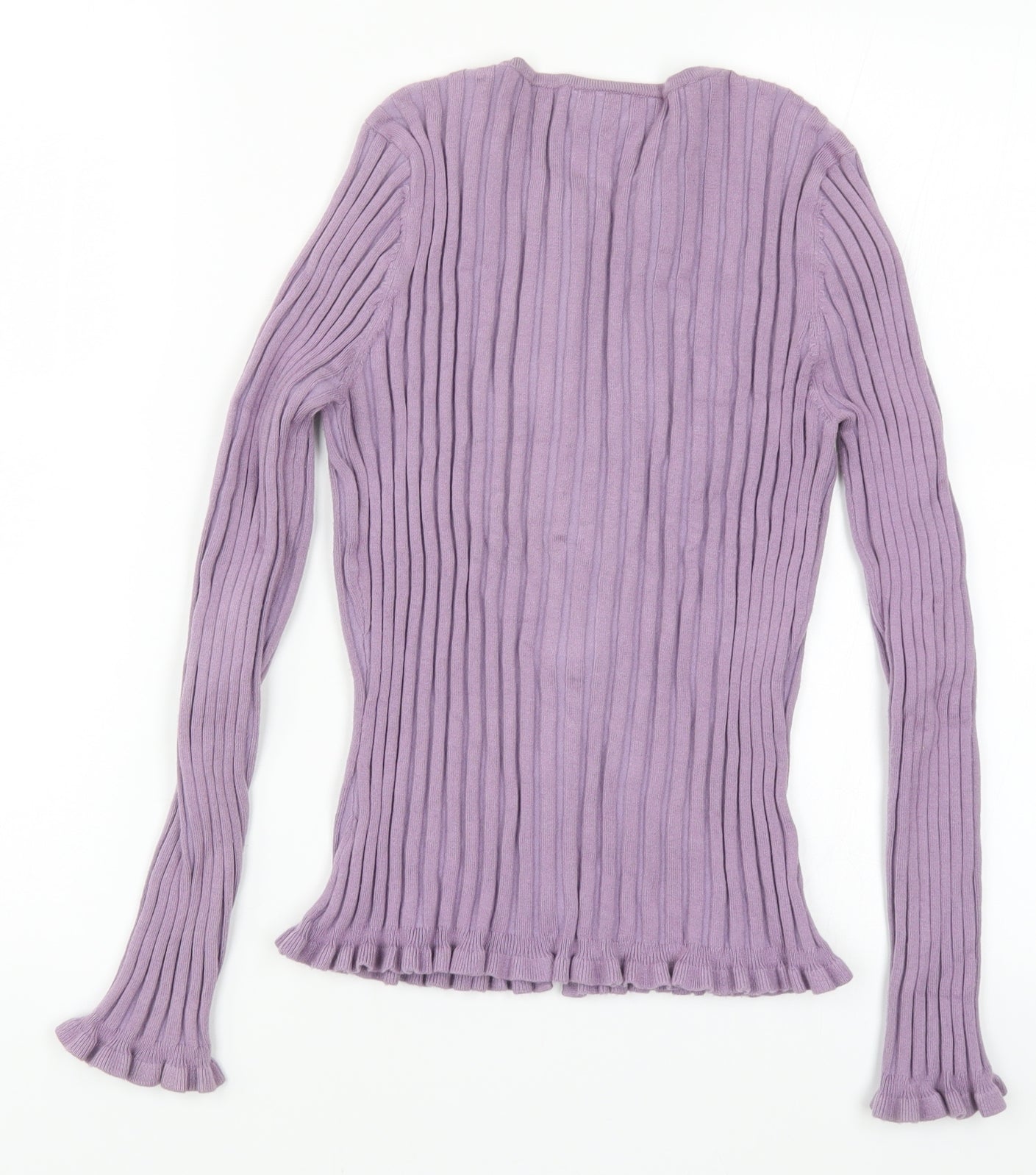 Principles Womens Purple  Knit Cardigan Jumper Size 12