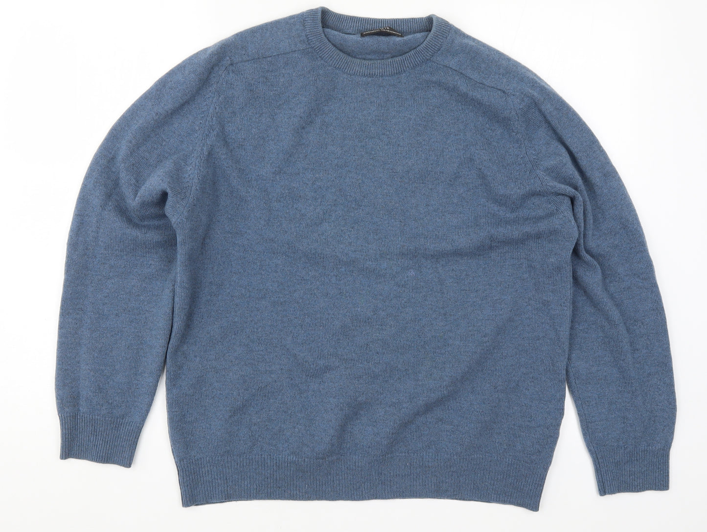 Marks and Spencer Mens Blue  Knit Pullover Jumper Size M