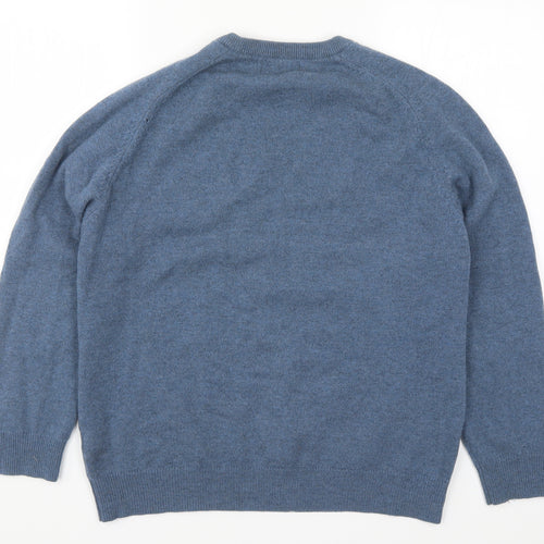Marks and Spencer Mens Blue  Knit Pullover Jumper Size M