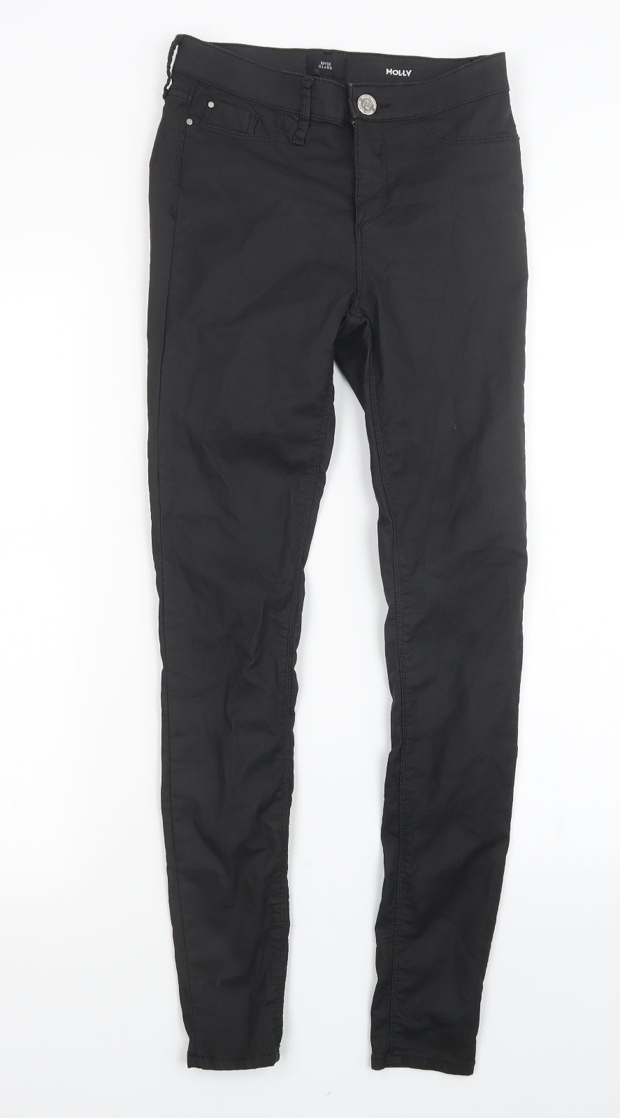 River Island Womens Black   Trousers  Size 8 L28.5 in