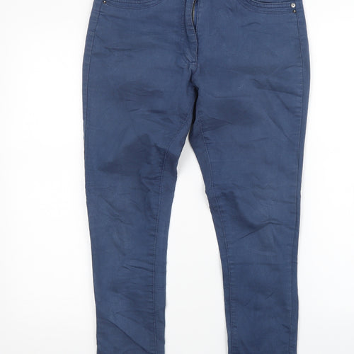 Bonta Womens Blue   Straight Jeans Size 10 L26 in