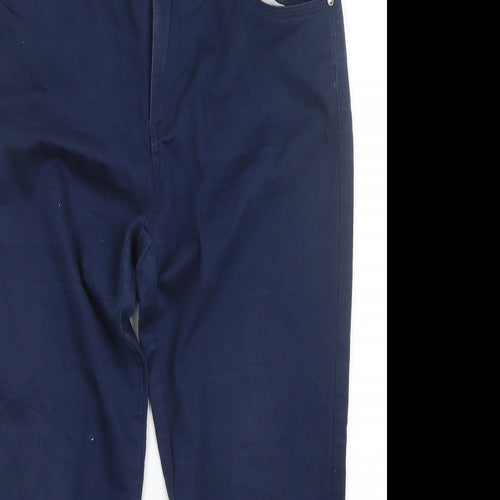 Moon Girl Womens Blue   Trousers  Size 32 in L24.5 in