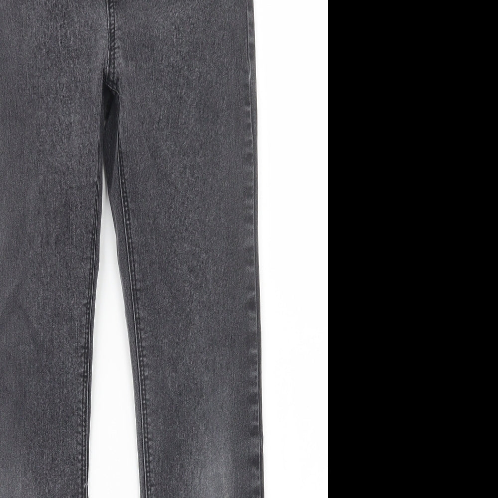 George Womens Black  Denim Bootcut Jeans Size 10 L28 in