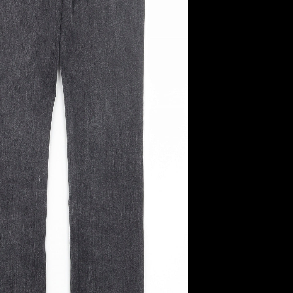 George Womens Black  Denim Bootcut Jeans Size 10 L28 in