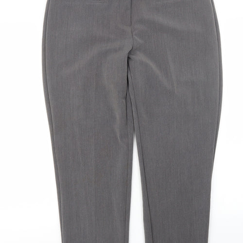 Classic Womens Grey   Trousers  Size 14 L27.5 in