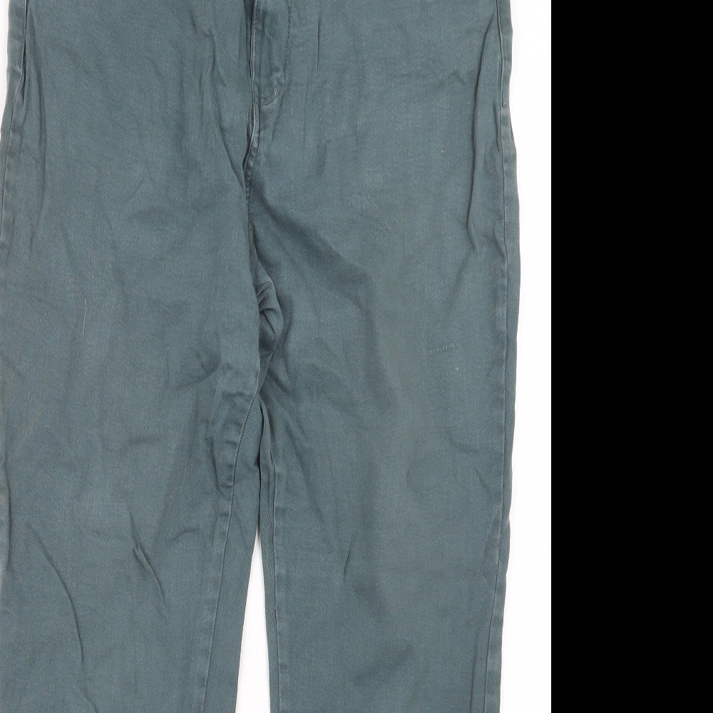 Principles Womens Green  Denim Straight Jeans Size 16 L26 in