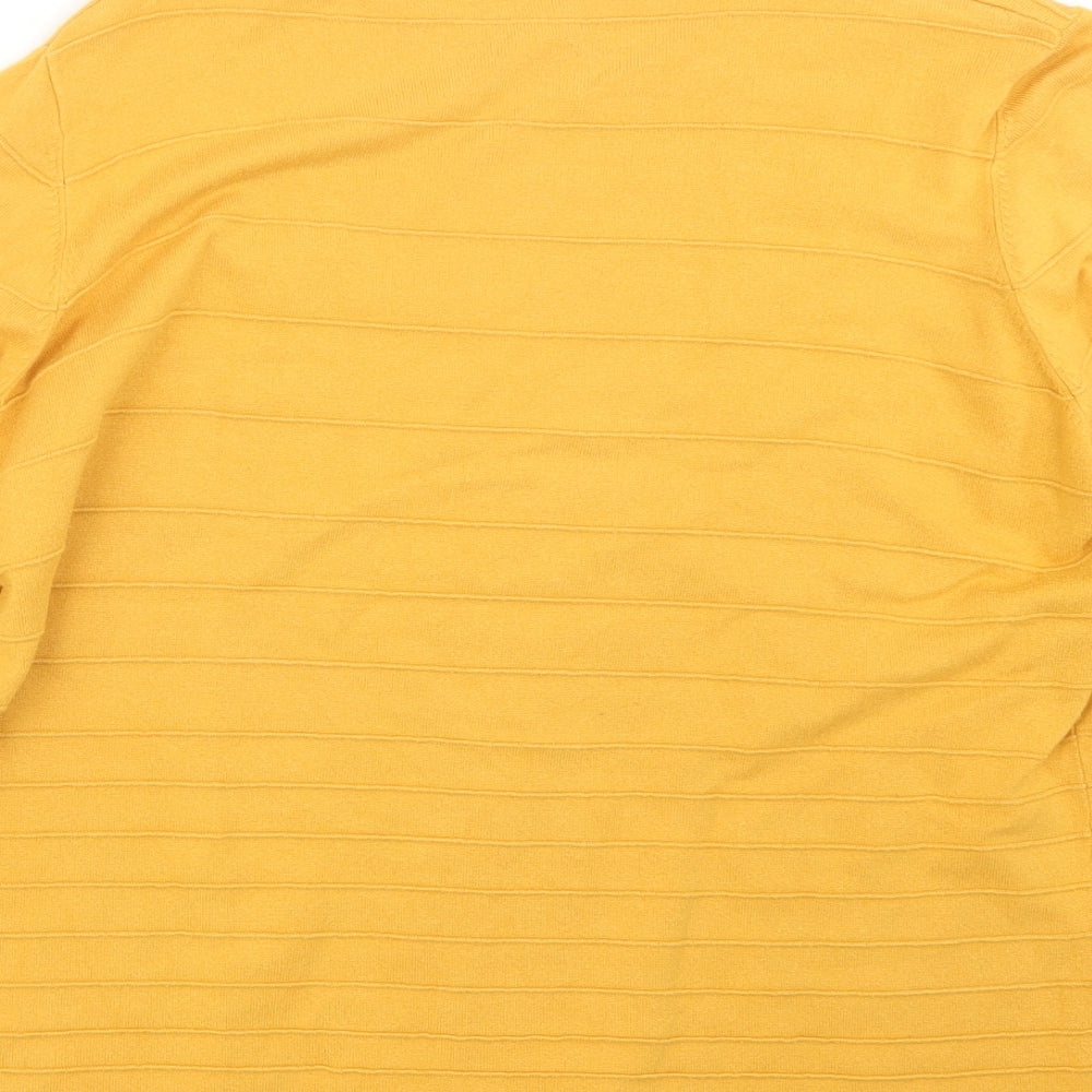 EWM Womens Yellow   Pullover Jumper Size 22